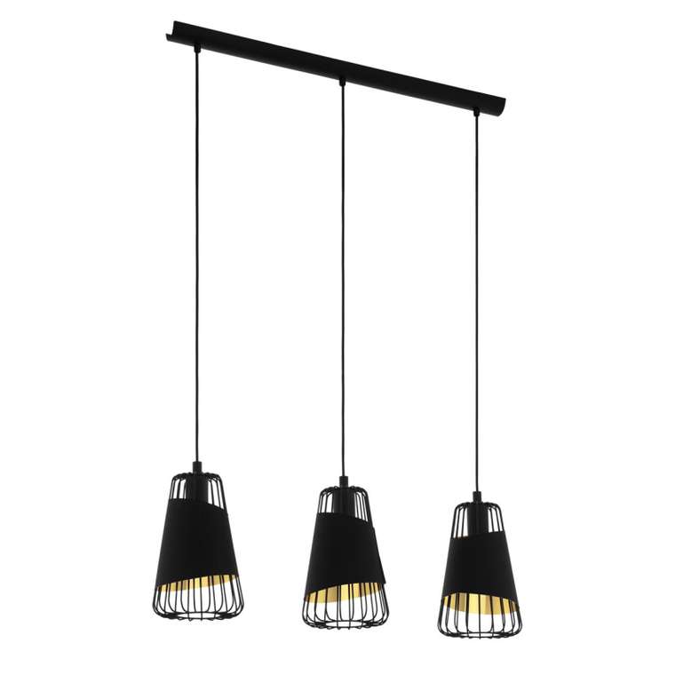 Подвесной светильник Austell 49448 (металл, цвет черный)