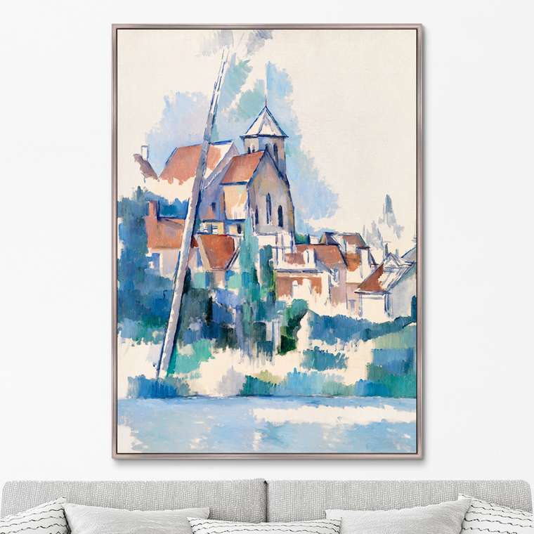 Репродукция картины Church at Montigny-sur-Loing, 1897г.