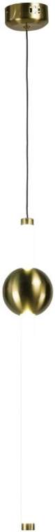 Подвесной светильник светодиодный AM Group AM468 POLISHED GOLD в форме шара