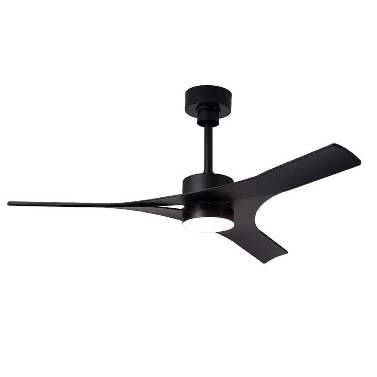 Люстра-вентилятор Thai 8715 (пластик, цвет черный)