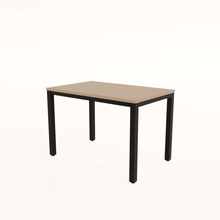 Обеденный стол Lanch 110х70 бежевого цвета
