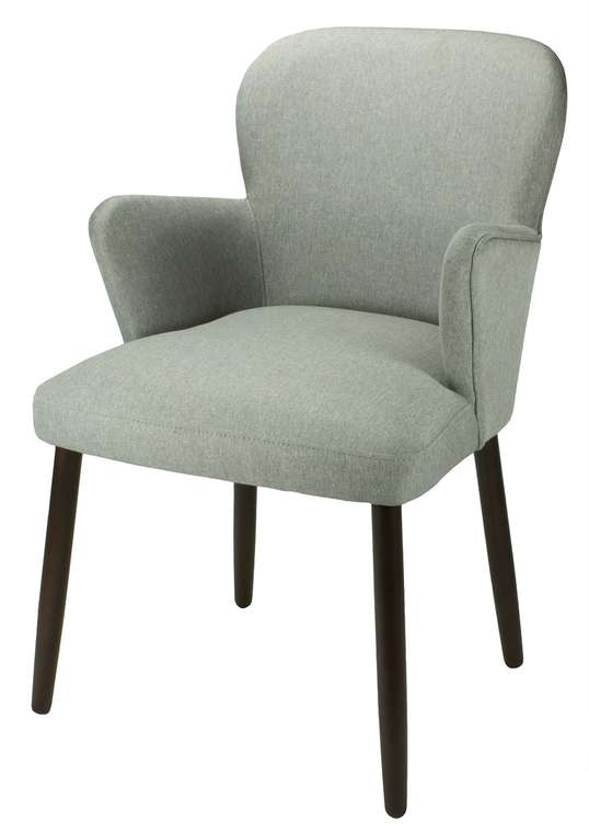 Стул-кресло мягкий Betonica серого цвета