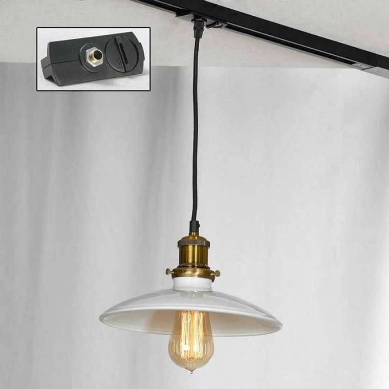 Трековый светильник однофазный 220V Lights Lussole Loft Glen Cove LSP-9605-TAB