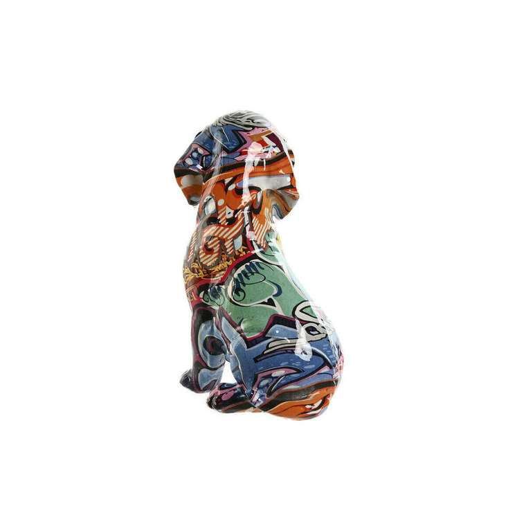 Декоративная фигура Разноцветный Пёс 13,5 x 9,5 x 19,5 cm
