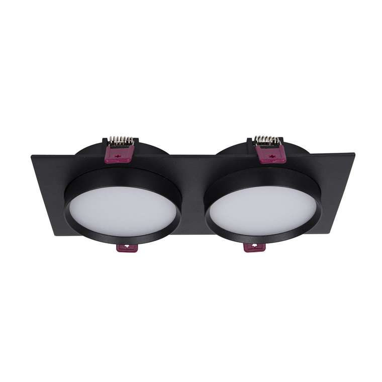 врезной светильник Vasto металл 2*GX53LED*15W, IP20, excluded