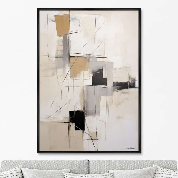 Репродукция картины Running away, 2024г.