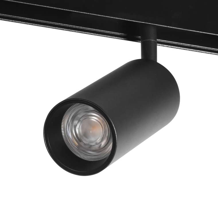 Трековый светодиодный светильник магнитный Wolta WMLS-12W/02B 12Вт 4000К 48В IP40 черный