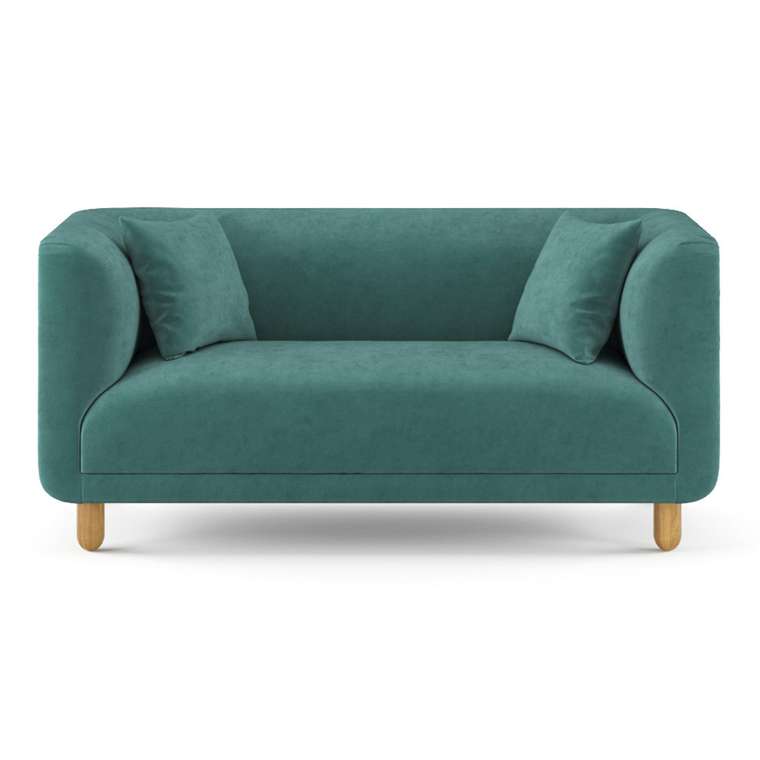 Двухместный диван Tribeca ST бирюзового цвета