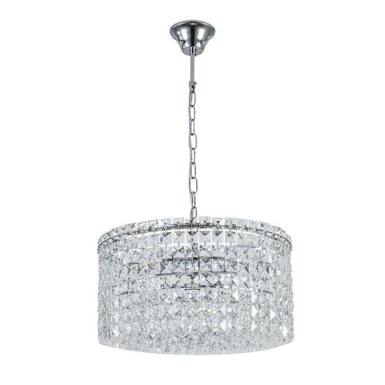 Хрустальная люстра Empire 2122/5S Chrome (хрусталь, цвет прозрачный)