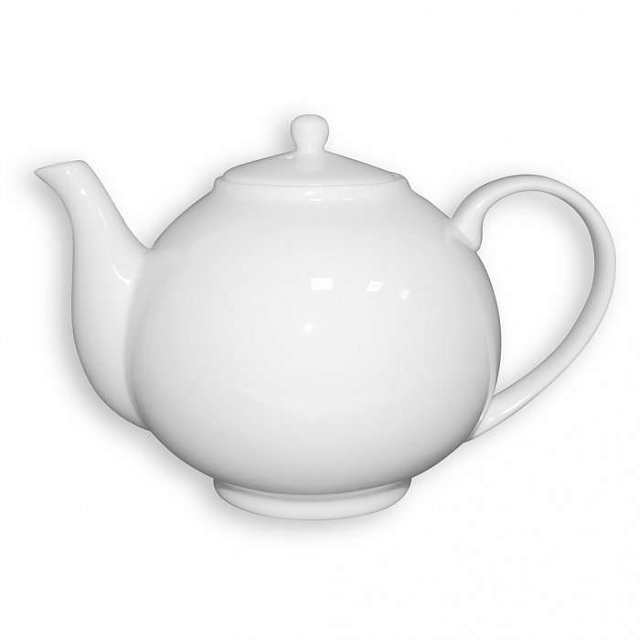 Чайник заварочный белого цвета