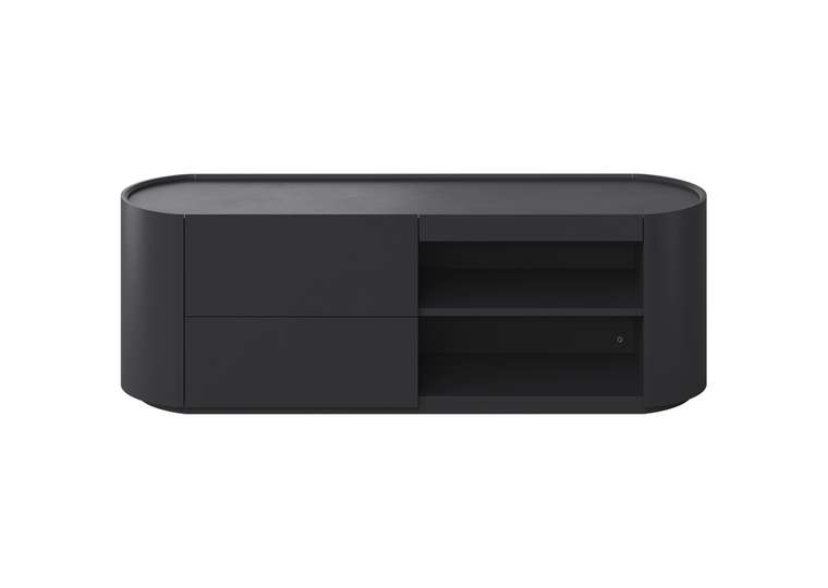 Тумба под ТВ Lagom 2 черного цвета