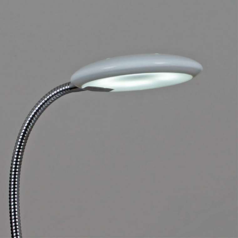 Настольная лампа 02715-0.7-01 WH (пластик, цвет белый)