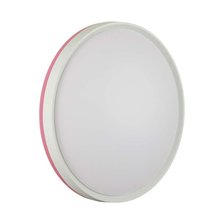 Настенно-потолочный светильник Sonex Kezo Pink 7708/ELN пластик/розовый LED 76Вт 3000/4000/6000К