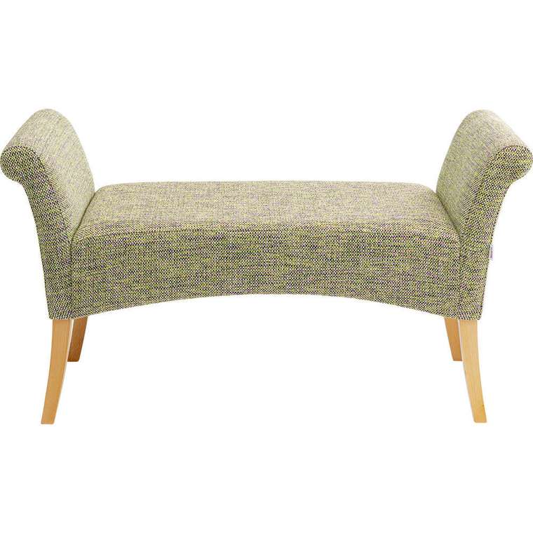 Скамья Motley зеленого цвета