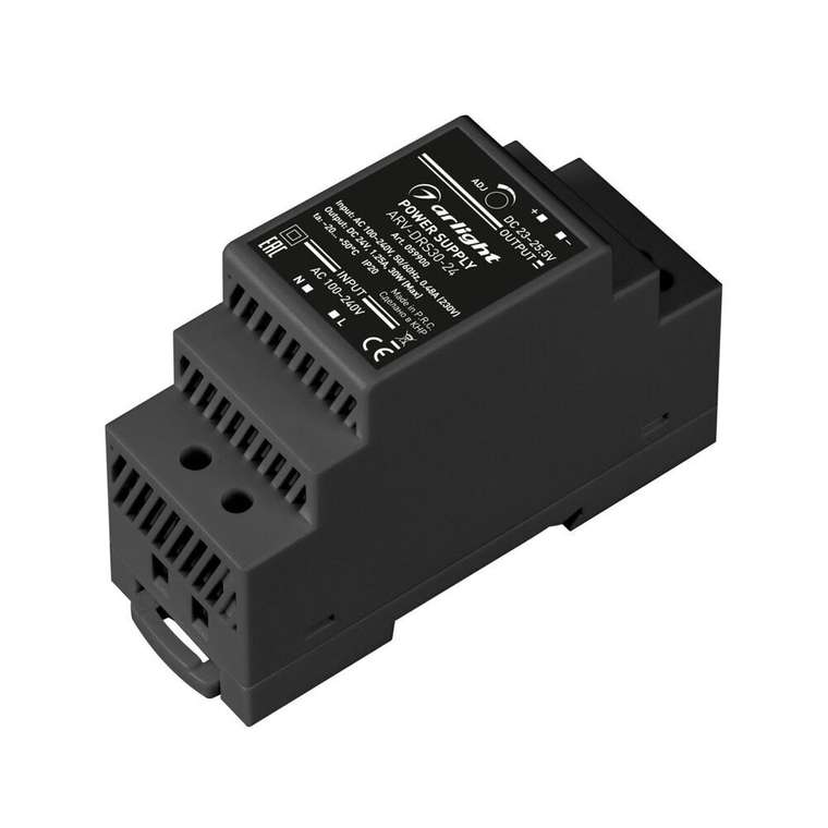 Блок питания Arlight ARV-DRS-36-24 (24V, 1.5A, 36W) (IP20 DIN-рейка) 059900