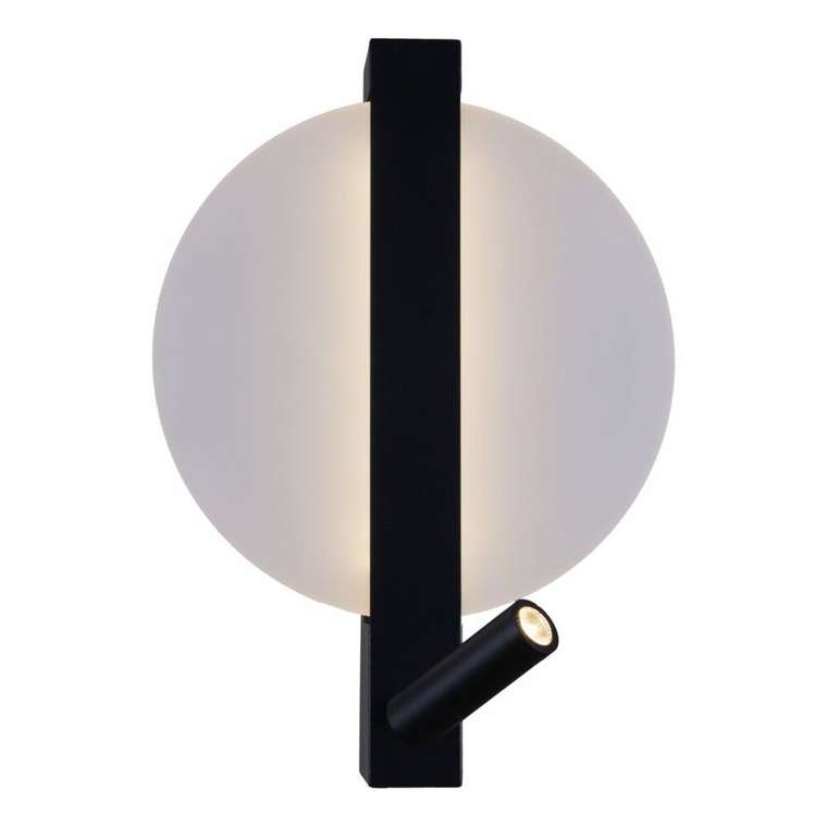 Настенный светильник 86212-9.2-001CT LED8+3W BK (акрил, цвет белый)