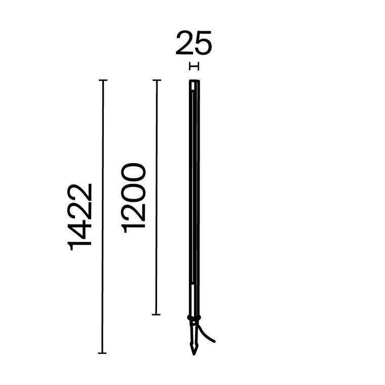Ландшафтный светильник Outdoor O440FL-L18GF3K Pole Outdoor