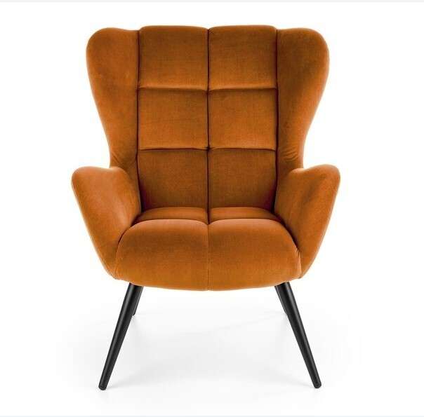 Кресло Tyrion терракотового цвета