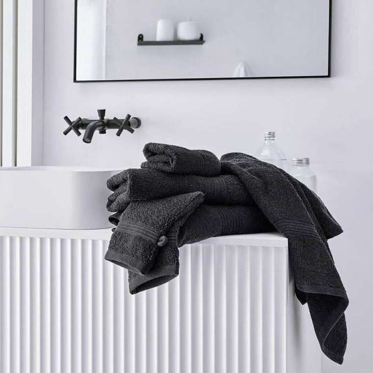 Банное полотенце Essential charcoal 70 x 130