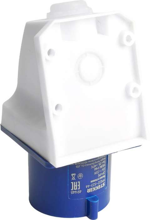 Вилка угловая IP44 Stekker ST 49445