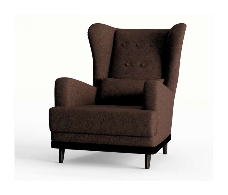 Кресло Лорд коричневого цвета