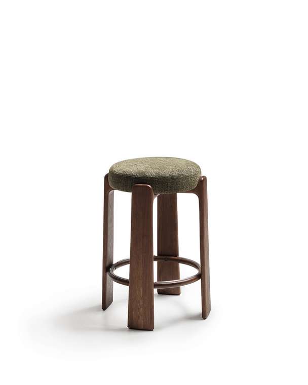 Барный табурет Granite зелено-коричневого цвета