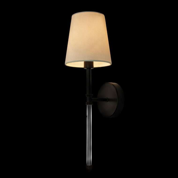 Бра Cosy 10308W Black (ткань, цвет белый)