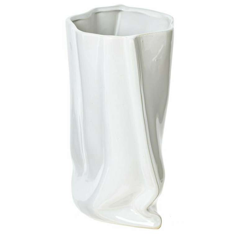 Фарфоровая ваза H21 белого цвета
