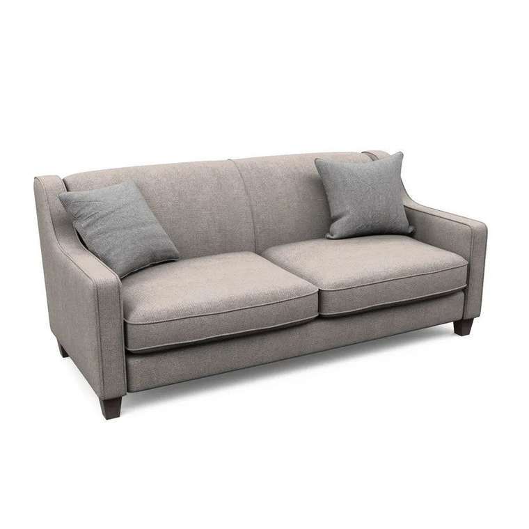 Трехместный диван-кровать Агата L бежевого цвета