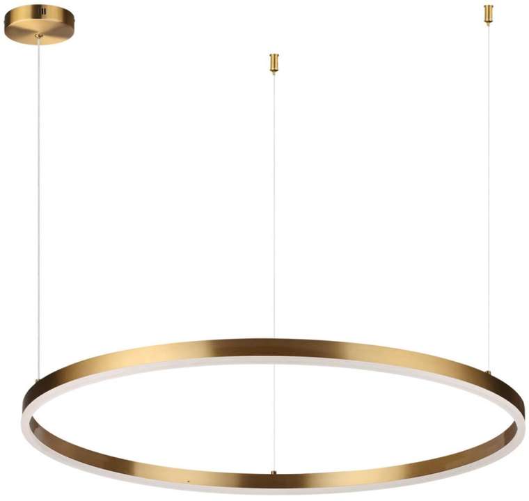 Подвесной светильник Lumion Echo 6531/67L латунь LED 67W 3000-6000K 2982Лм 220V