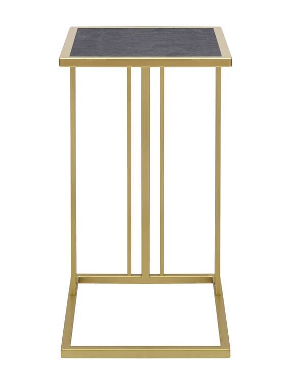 Кофейный столик Soho серо-золотого цвета