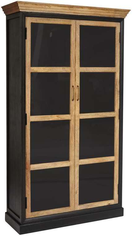 Книжный шкаф Black Label черного цвета