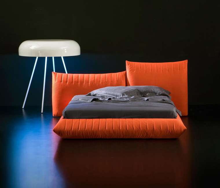 Кровать Bellavita оранжевого цвета 180х200