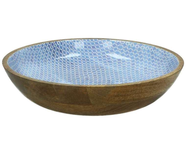 Чаша Wood Blue из бамбука