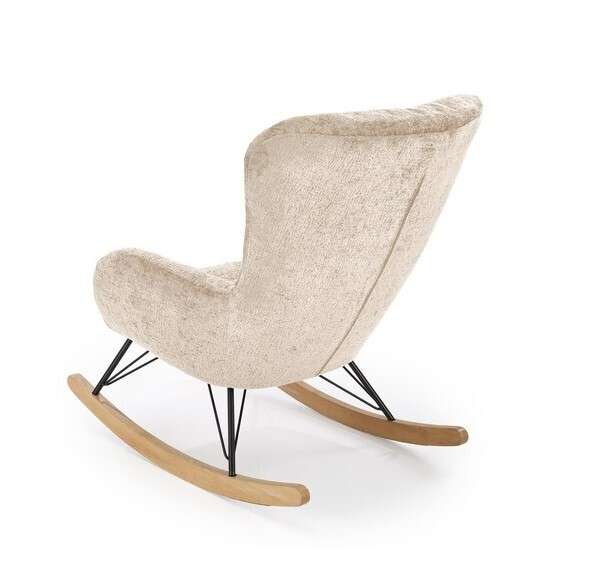 Кресло-качалка Castro бежевого цвета