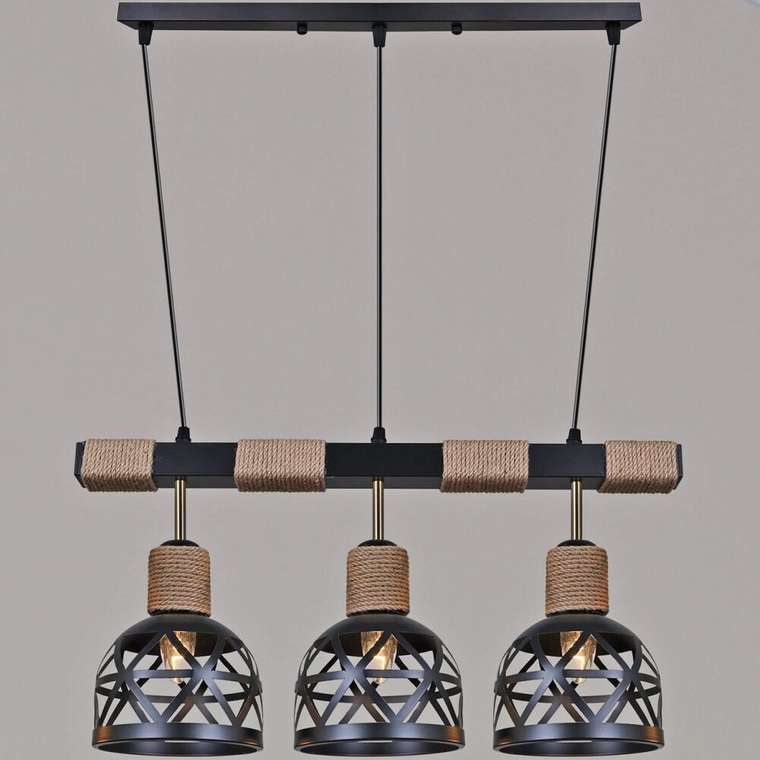 Подвесной светильник 05580-0.9-03 (металл, цвет черный)