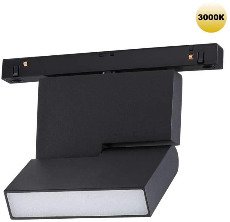 Трековый светильник для низковольтного шинопровода Novotech Flum 359205 SHINO IP20 LED 3000К 10W 48V 800Лм