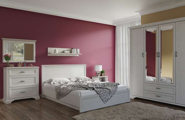 Навесная полка Monako бежевого цвета