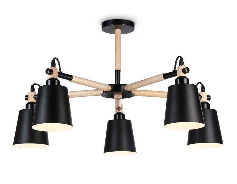 Люстра на штанге Loft TR82211 (металл, цвет черный)