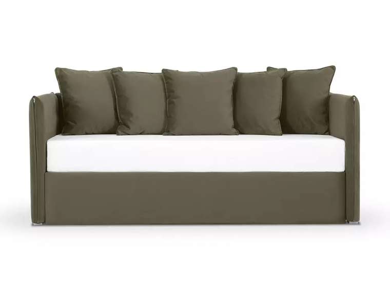 Диван-кровать Milano 90х190 серого цвета