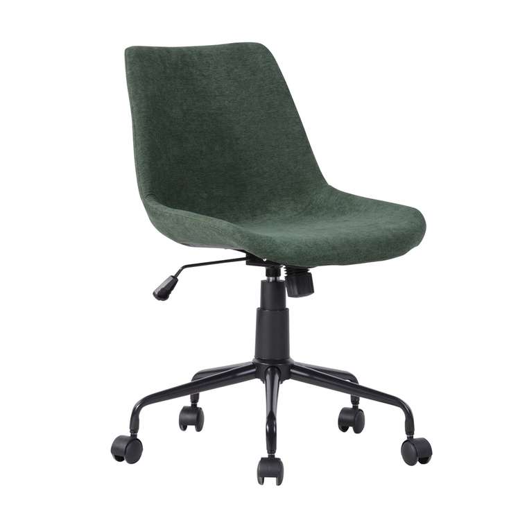 Кресло офисное Кайзер зеленого цвета
