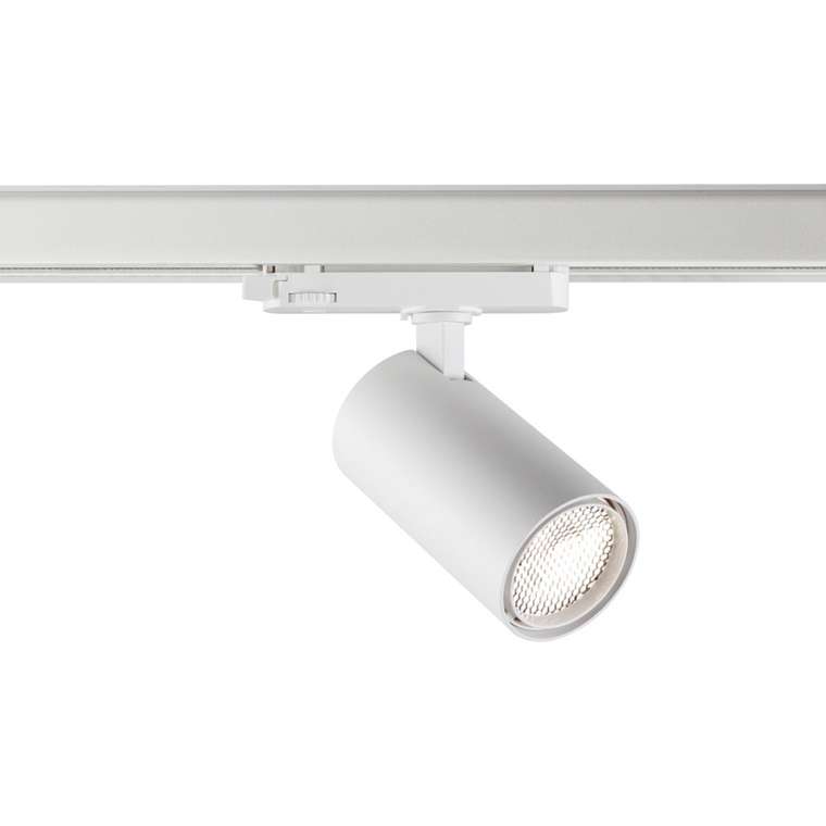 Трековый светильник трехфазный светодиодный Novotech Helix 359571 белый IP20 LED 25W 3000K 220V