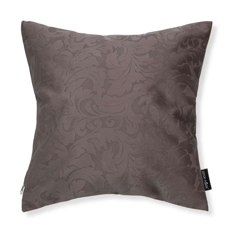 Декоративная подушка Ameli Brown 45х45 коричневого цвета