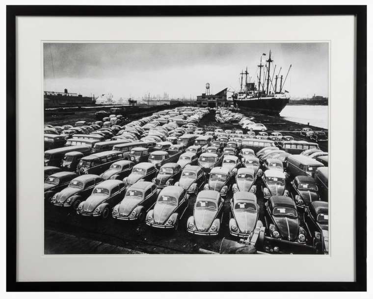 Постер с паспарту в раме "First Shipment "