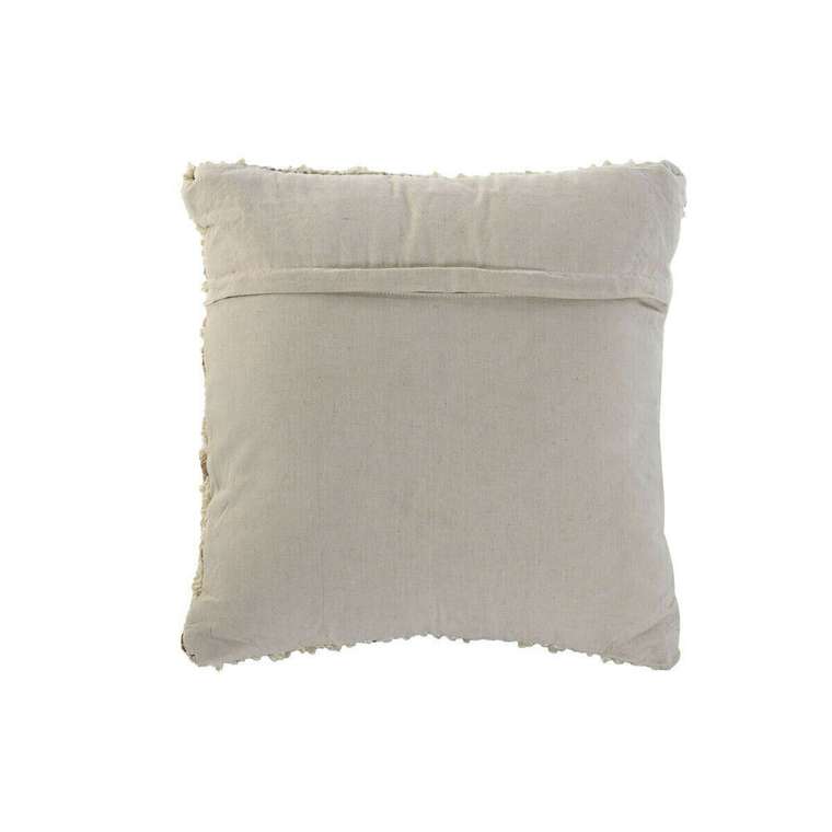Декоративная подушка Boho 45x45 из хлопка и джута