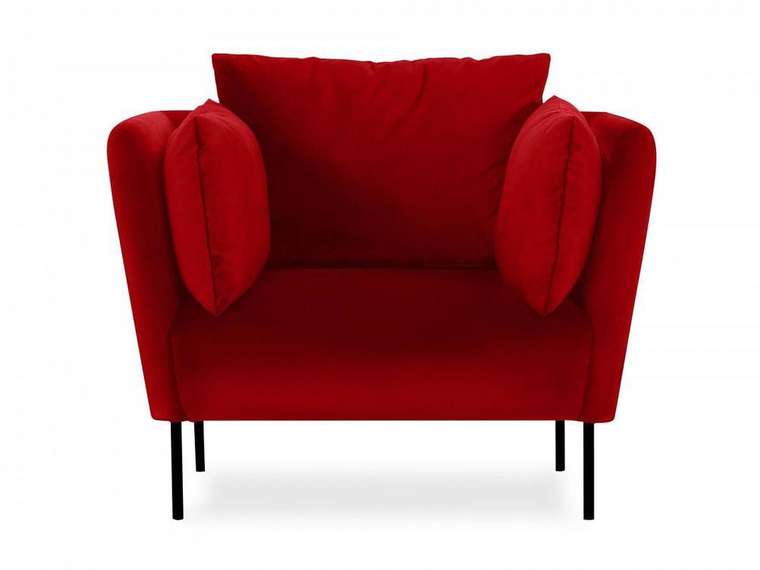 Кресло Copenhagen красного цвета