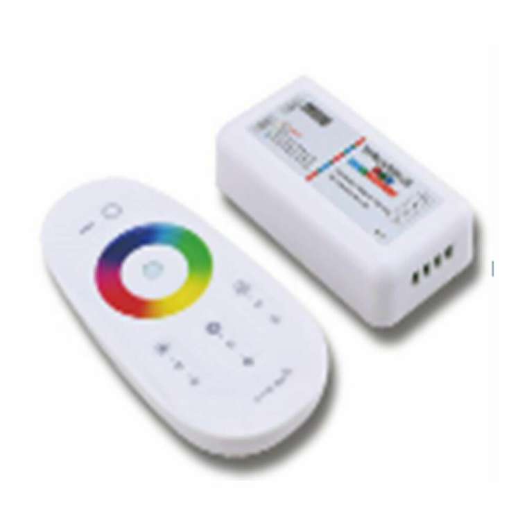 Сенсорный контроллер для светодиодной ленты RGB с ПДУ 12V IP40