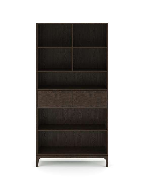 Cтеллаж Fargo № 24 темно-коричневого цвета