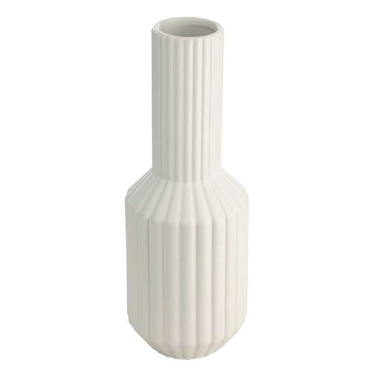 Ваза для декора Hirado белого цвета