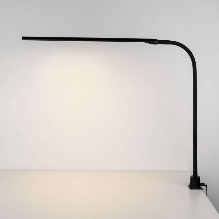 Светодиодная настольная лампа Flex черного цвета